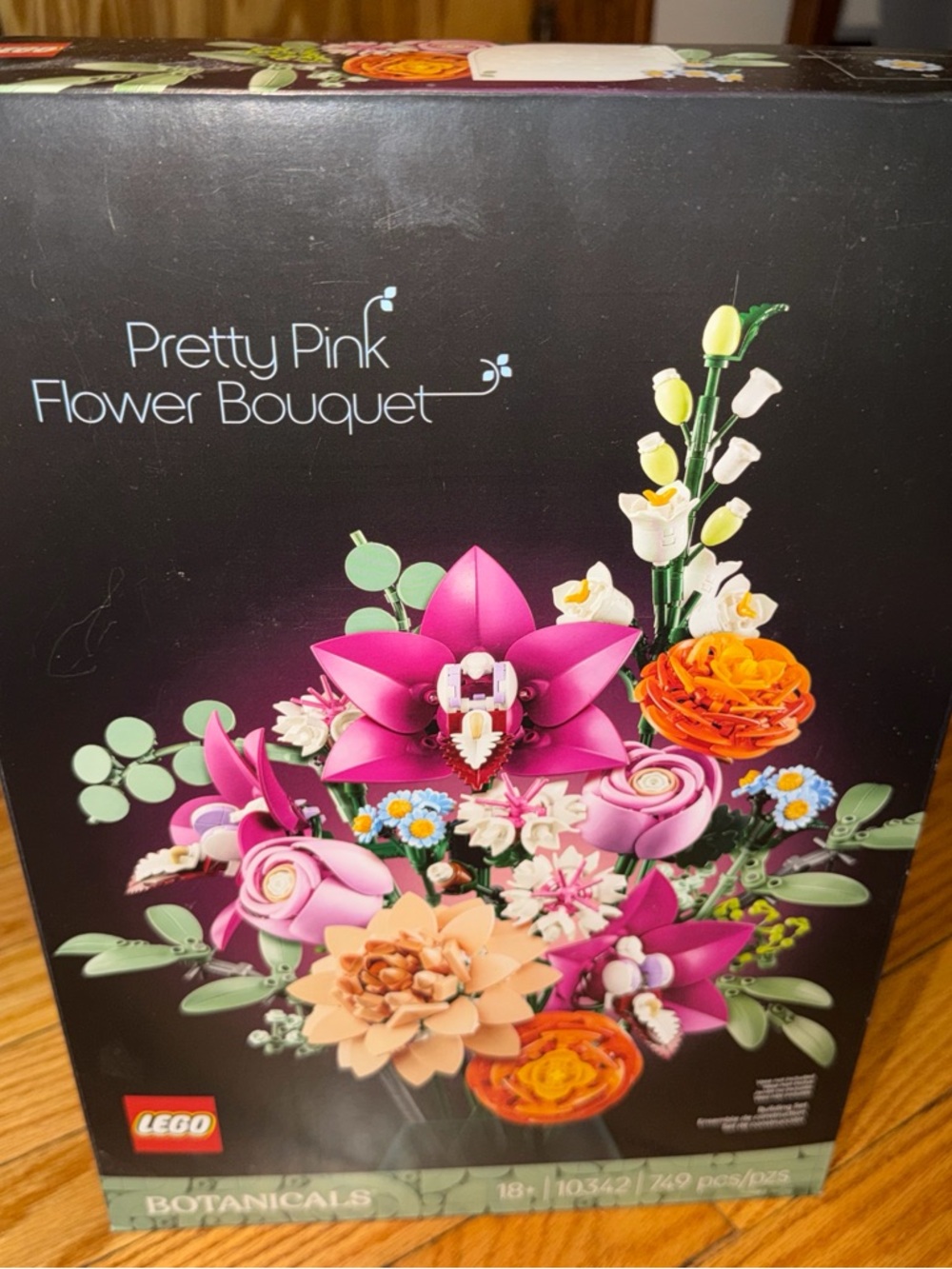 LEGO Pretty Pink Flower Bouquet - Pink, Peach, Orange, Green